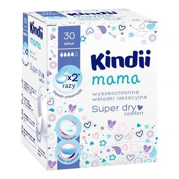 Kindii, Mama wysokochłonne wkładki laktacyjne Super Dry Comfort 30szt. - Harper