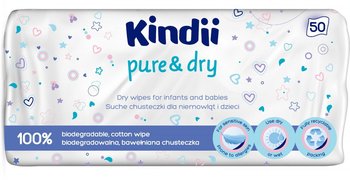 Kindii Pure & Dry Suche Chusteczki dla niemowląt i dzieci 1op.-50szt - Harper