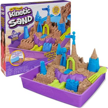 Kinetic Sand, piasek kinetyczny, zestaw zamek na plaży - Kinetic Sand