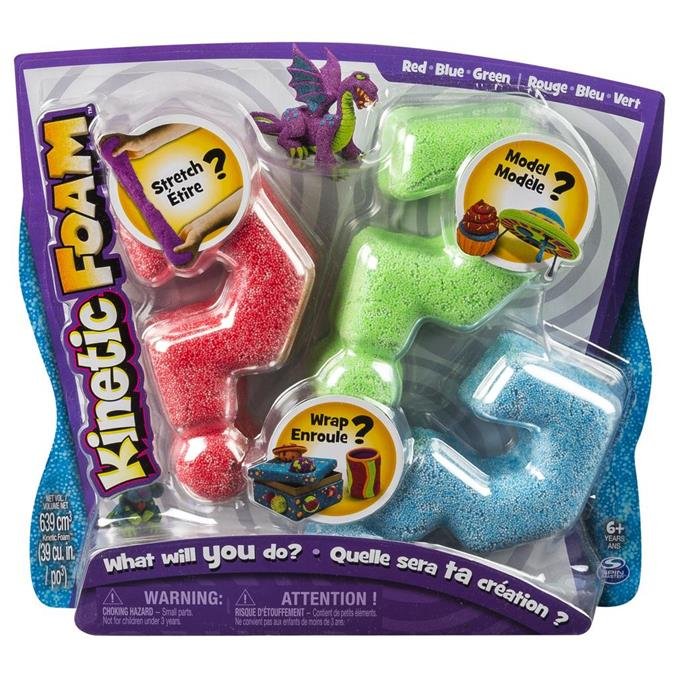 Kinetic Sand, zestaw kreatywny Kinetic Foam
