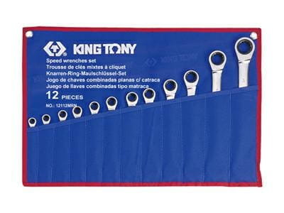 KING TONY Kurzringschlüssel – 8 Mm, 85 Mm Lang Für Enge Räume