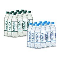 Kinga Pienińska 500 ml Woda Mineralna Naturalna x12 + Niegazowana x12