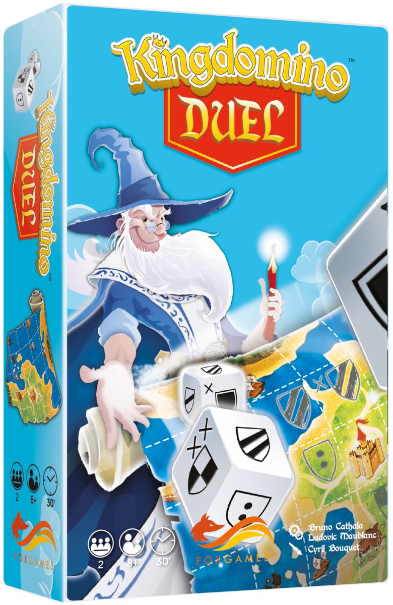 Kingdomino Duel, gra towarzyska, FoxGames
