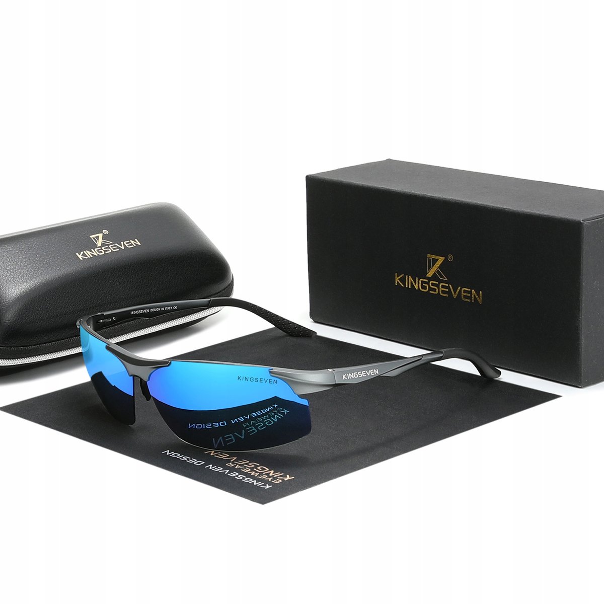 KINGSEVEN okulary przeciwsłoneczne sportowe - mężczyzna-Zdjęcie-0