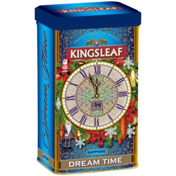 Kingsleaf DREAM TIME SAPHIRE herbata czarna CEJLOŃSKA liściasta w puszce - 75 g - Basilur