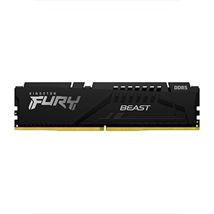 Kingston FURY Beast DDR5 16 GB 5200 MT/s CL40 DIMM Pojedynczy moduł pamięci do gier stacjonarnych - KF552C40BB-16 - Kingston