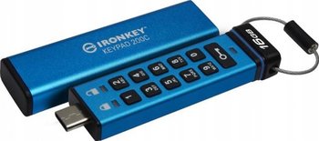 Kingston IronKey Keypad 200 16GB USB-C AES Encrypted - Kingston