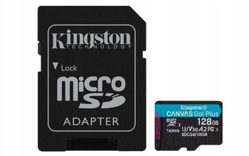 KINGSTON microSDXC Canvas Go Plus 128GB Adapter - Inny producent