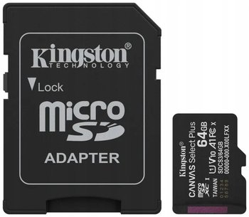 Kingston microSDXC Canvas Select Plus Gen3 64GB 100R Class 10 UHS-I - Inny producent