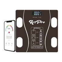 KingSzop Inteligenta Waga Łazienkowa Bluetooth 180KG Aplikacja Analizy LCD BMI 25w1