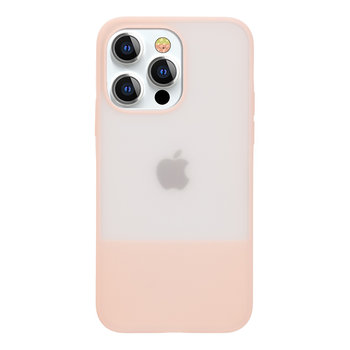 Kingxbar Plain Series etui pokrowiec do iPhone 13 Pro Max silikonowa obudowa różowy - Kingxbar
