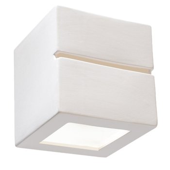 Kinkiet ceramiczny LEO LINE nowoczesny kwadrat świeci góra dół SL.0230 Sollux Lighting - SOLLUX LIGHTING