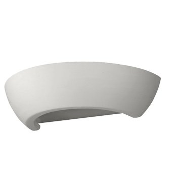 Kinkiet ceramiczny OSKAR nowoczesny półokrągły świeci góra dół SL.0160 Sollux Lighting - SOLLUX LIGHTING
