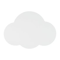 Kinkiet do pokoju dziecięcego chmura Cloud 4964 TK Lighting metalowy biały