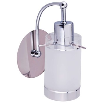 Kinkiet LAMPA łazienkowa VIGO MBM1560/1 Italux tuba OPRAWA ścienna chrom biała - ITALUX