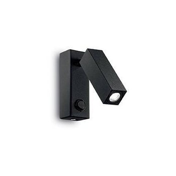 Kinkiet LED Page Square kol. czarny (142241) Ideal Lux - Inna producent