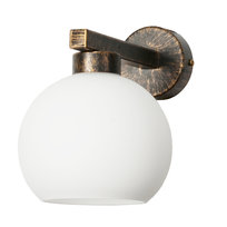 Kinkiet Ścienny do Sypialni Led Loft Industrialny Stare Złoto 1xe27 Tetra Kofi 9-963