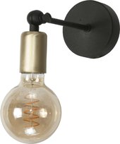 Kinkiet Ścienny Industrialny Loft do Łazienki Czarny 1xe27 Siro 13-103