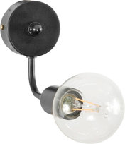 Kinkiet Ścienny Łazienkowy Nad Lustro Loft Led Czarny 1xe27 Frida Negro 11-413