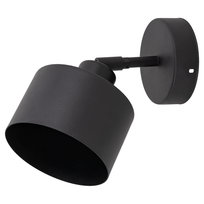 KINKIET ścienny LOFT WALEC PUSZKA LOFT czarny