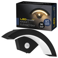 Kinkiet zewnętrzny lampa elewacyjna CZUJNIK RUCHU