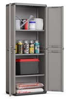 KIS Piu - High Cabinet Grey/Black