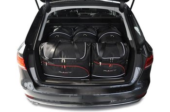 Kjust, Torby do bagażnika, Audi A4 Avant 2015+, 5 szt. - KJUST