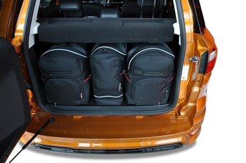 Kjust, Torby do bagażnika, Ford Ecosport 2017+, 3 szt. - KJUST