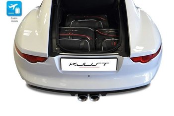Kjust, Torby do bagażnika, Jaguar F-Type Coupe 2013+, 3 szt. - KJUST
