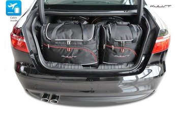 Kjust, Torby do bagażnika, Jaguar Xf Limousine 2015+, 4 szt. - KJUST