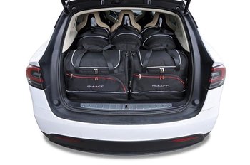 Kjust, Torby do bagażnika, Tesla Model X 2016+, 5 szt. - KJUST