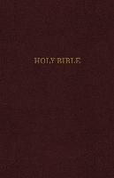KJV, Reference Bible, Super Giant Print, Leather-Look, Burgundy, Red Letter Edition, Comfort Print Nelson Thomas