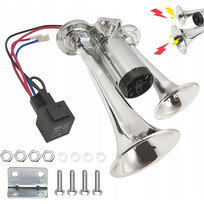 KLAKSON FANFARA DO 600DB 12V TIR GŁOŚNY SYGNAŁ PNEUMATYCZNY