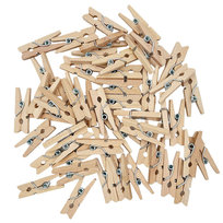 Klamerki drewniane spinacze mini ozdobne Loveart 2,5cm 100 sztuk