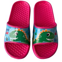 Klapki Basenowe Piankowe Dziecięce Lekkie Miękkie Na Plaże Dino Dude 30/31