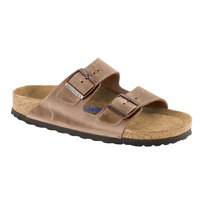 Klapki Birkenstock Arizona Soft Footbed Oiled Leather Tabacco Brown regular szerokie damskie/męskie (0552811) - rozmiar 48 Birkenstock
