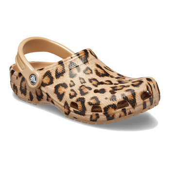 Klapki Crocs Classic Printed Clog Beżowe 205838-98R 37-38 Eu - Crocs