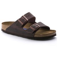 Klapki damskie Birkenstock Arizona Soft Footbed Oiled Leather Habana narrow wąskie (0452763) Inna marka