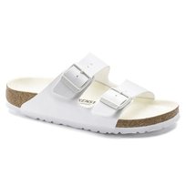 Klapki damskie/męskie Birkenstock Arizona Birko-Flor Regular na szeroką stopę na lato białe (1019061) Inna marka