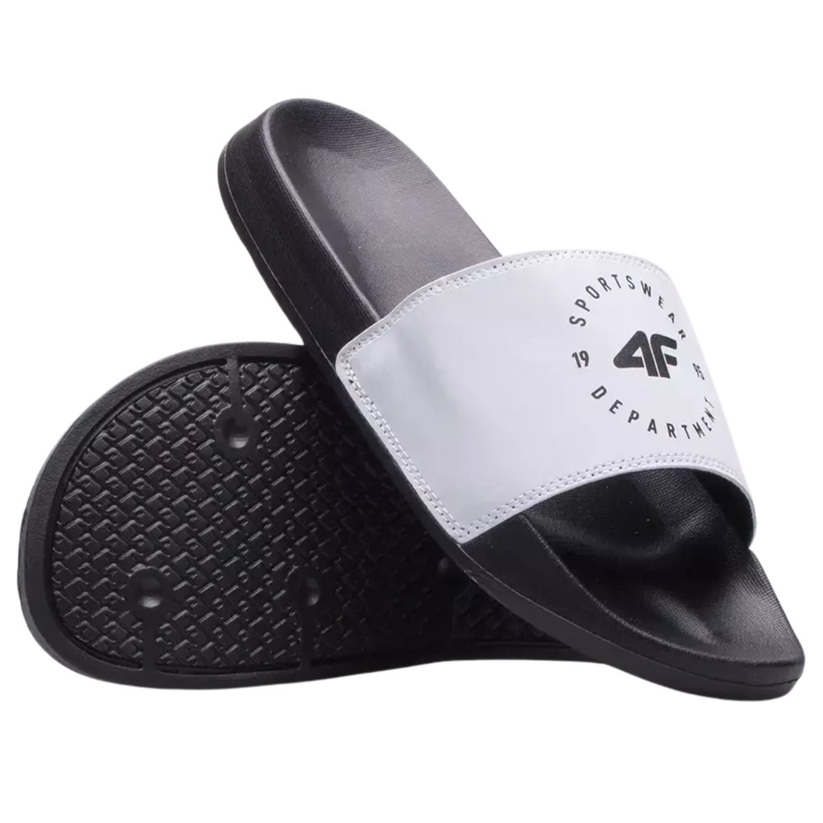 Klapki damskie na basen 4F 4FWSS26FSLIF096-10S Biały 37