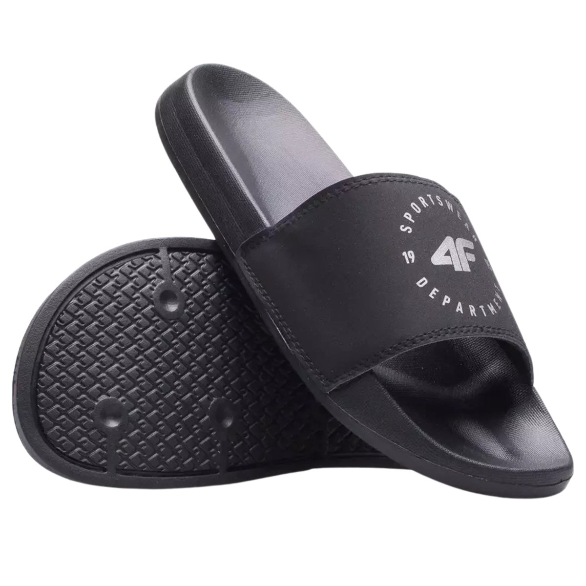 Klapki damskie na basen 4F 4FWSS26FSLIF096-20S Czarny 40