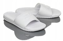 Klapki Damskie Nike Benassi Jdi Całe Białe R-39 Nike