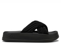 Klapki damskie Puma 40034001 LEADCAT PLATFORM Czarne Puma