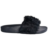 Klapki Damskie Z Futerkiem Domowe Na Zewnątrz Wygodne Lekkie Eleganckie Modne Stylowe Czarne Elina 39 Permani