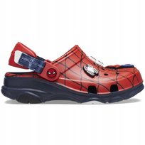 KLAPKI DZIECIĘCE CROCS SPIDERMAN TEAM ALL TERRAIN CLOG CHODAKI NA RZEP J6