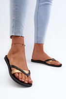 Klapki Japonki Damskie 81805 Ipanema Kirei Fem Czarne-39 Ipanema