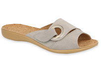 Klapki kapcie damskie domowe na rzepy na korku Befado 265D024-36