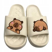 Klapki Kapibara Damskie Męskie Basenowe Na Plaże Kąpielowe R. 36-37