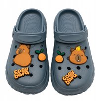 Klapki Kapibara Dziecięce Zapinane Chodaki Piankowe r. 32-33 SkibiStore