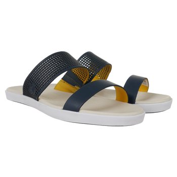 Klapki Lacoste Natoy Slide 216 1 Caw damskie skórzane sportowe-40 1/2 - Lacoste